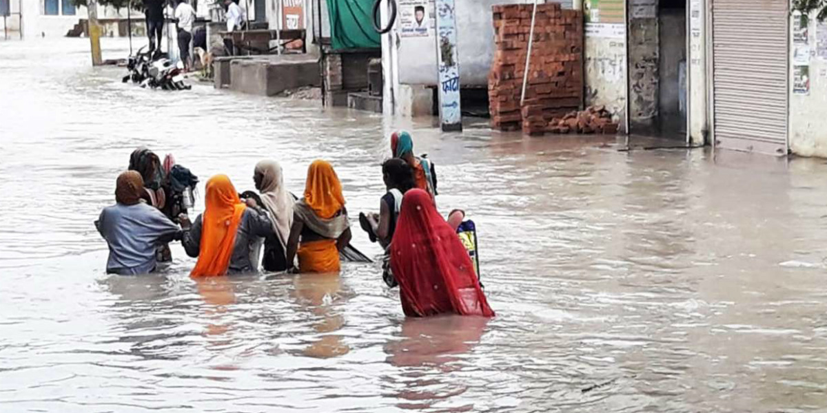 Rain in Rajasthan: Heavy rains in parts of Rajasthan may cause flood like conditions | Skymet Weather Services