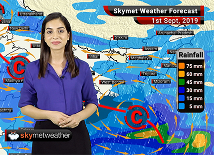 1 सितम्बर का मौसम पूर्वानुमान: दिल्ली, अहमदाबाद, वडोदरा, सूरत व मुंबई में बारिश का अनुमान