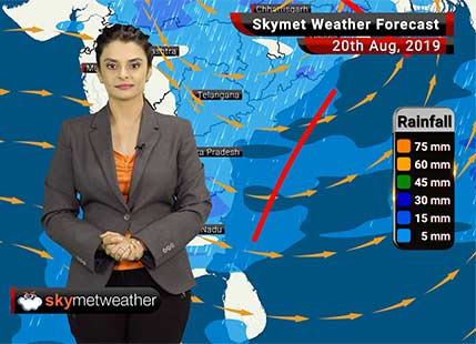 Weather Forecast Aug 19: Newly Formed Low Pressure Area to give fresh rains in East India