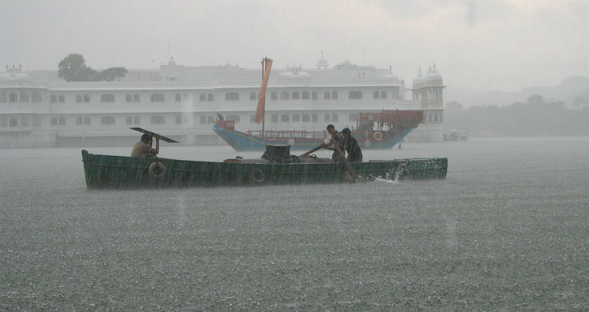 Rain in Udaipur 