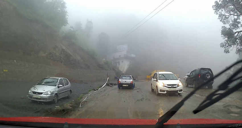 Rain in Shimla