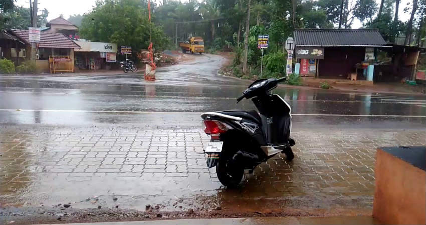 Rain in Coastal Karnataka and Kerala