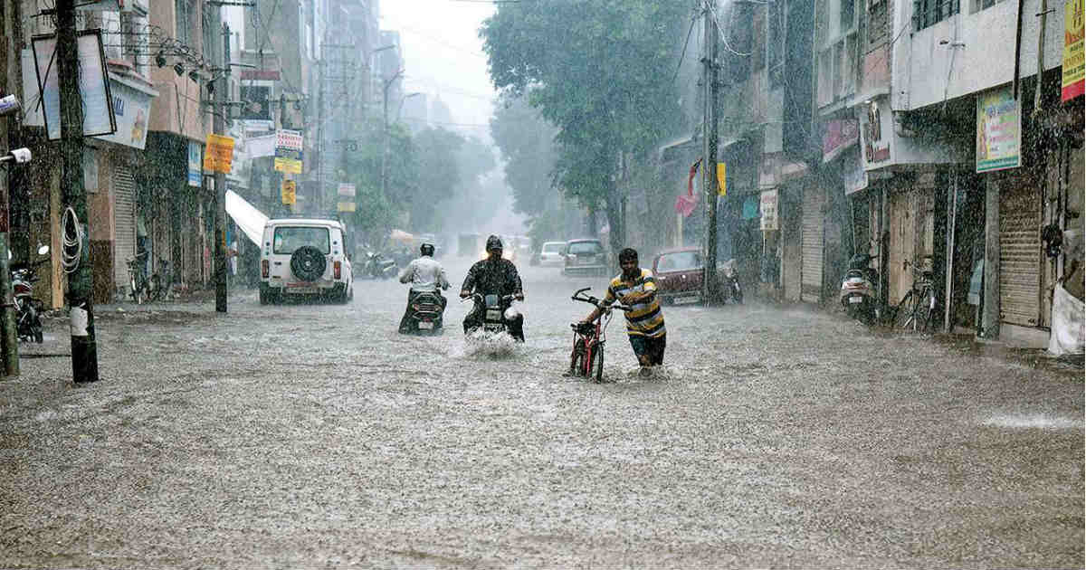 Gujarat receives 46% of total average monsoon season rains