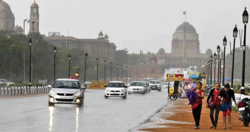 Delhi rain 