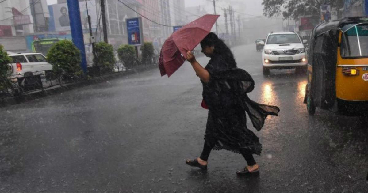 Rain in Tamil Nadu and Kerala