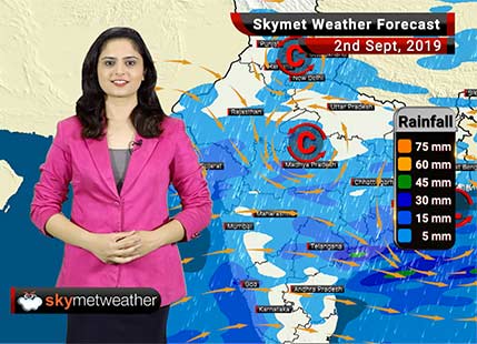 Weather Forecast Sep 2: Heavy rains in Nagpur, moderate showers in Mumbai