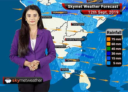Weather Forecast Sep 12: Moderate to heavy rains in Sidhi, Satna, Prayagraj, Rai Bareilly, Amethi, Purnea