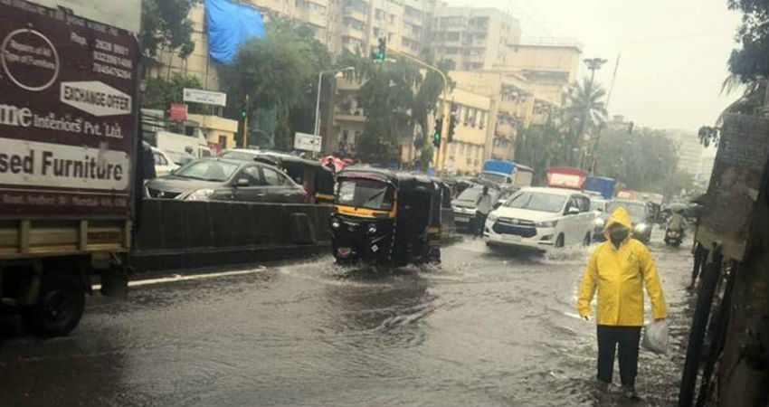 rain in Mumbai