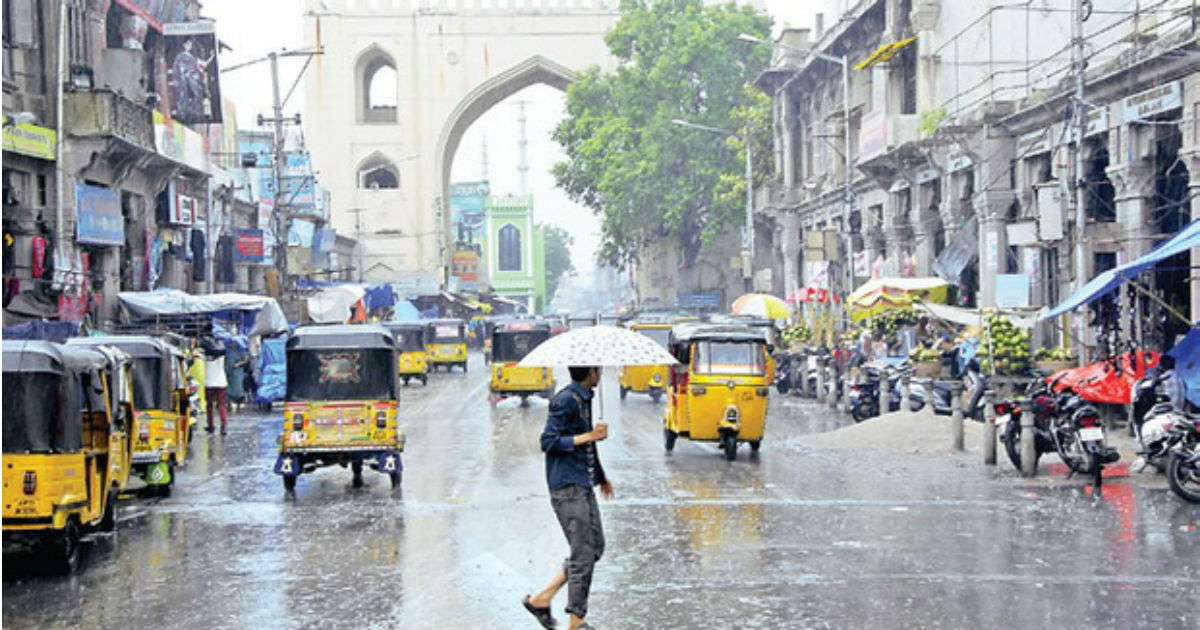 Intense lightning, rains to lash Hyderabad today, city records 90 mm of rain in just 10 days