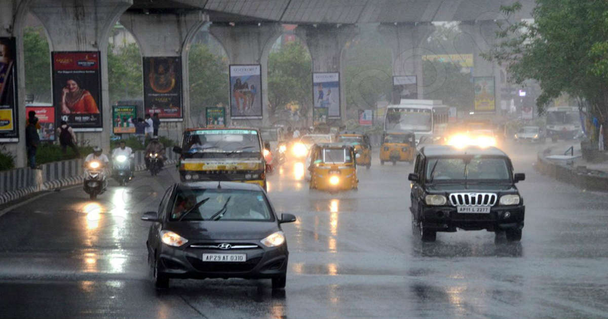 Rain in Andhra and Telangana
