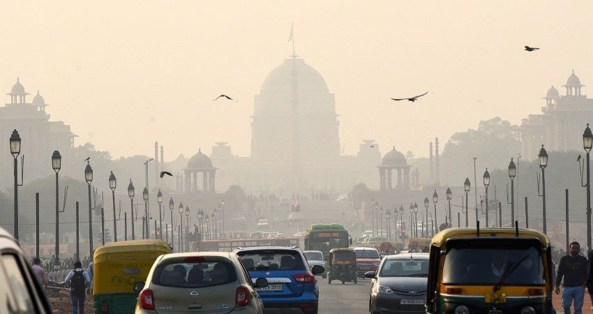 delhi pollution AQI