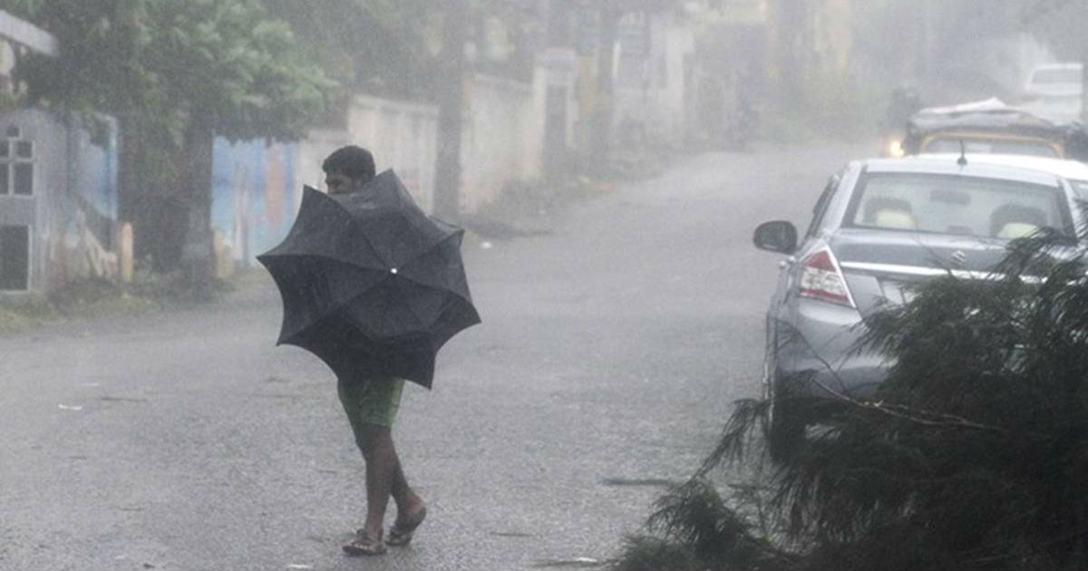 Rain in Odisha and West Bengal