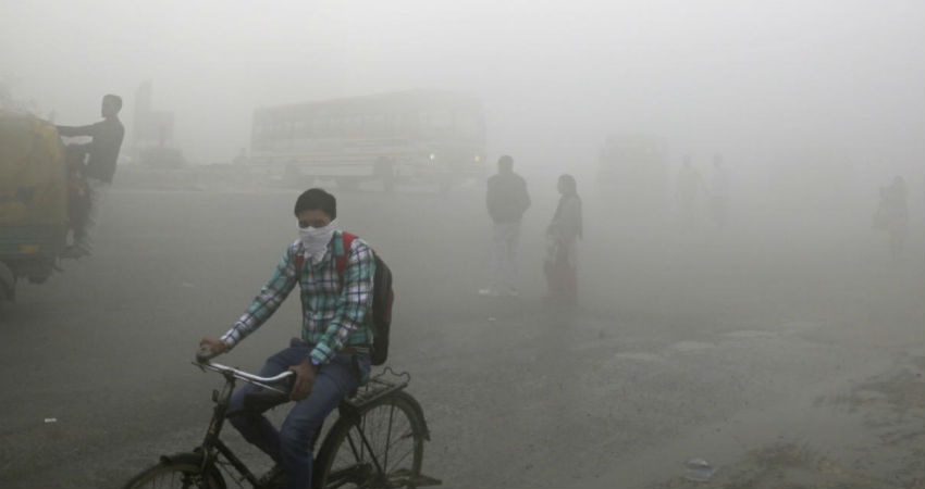 air pollution in India 