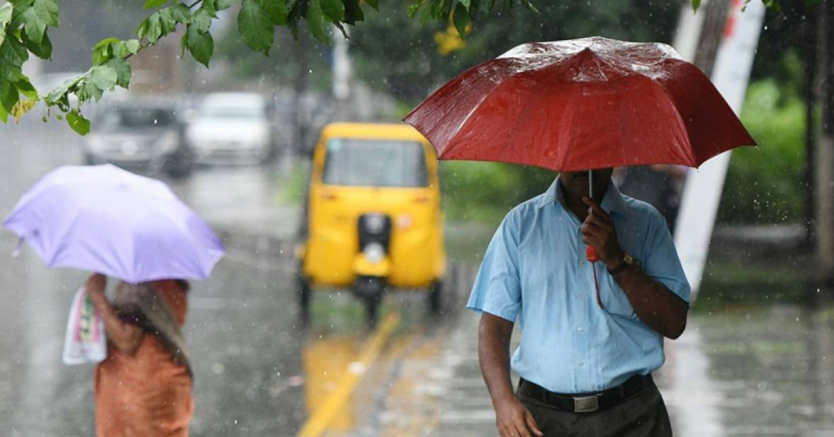 rain in Chennai