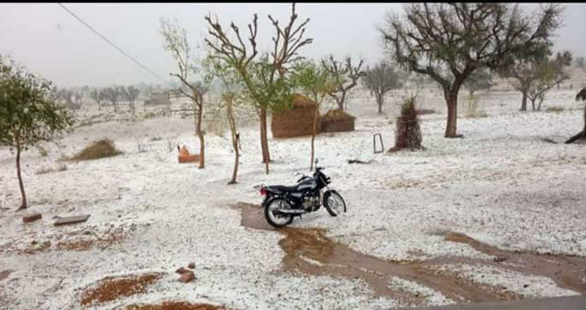 Hailstorm Rajasthan