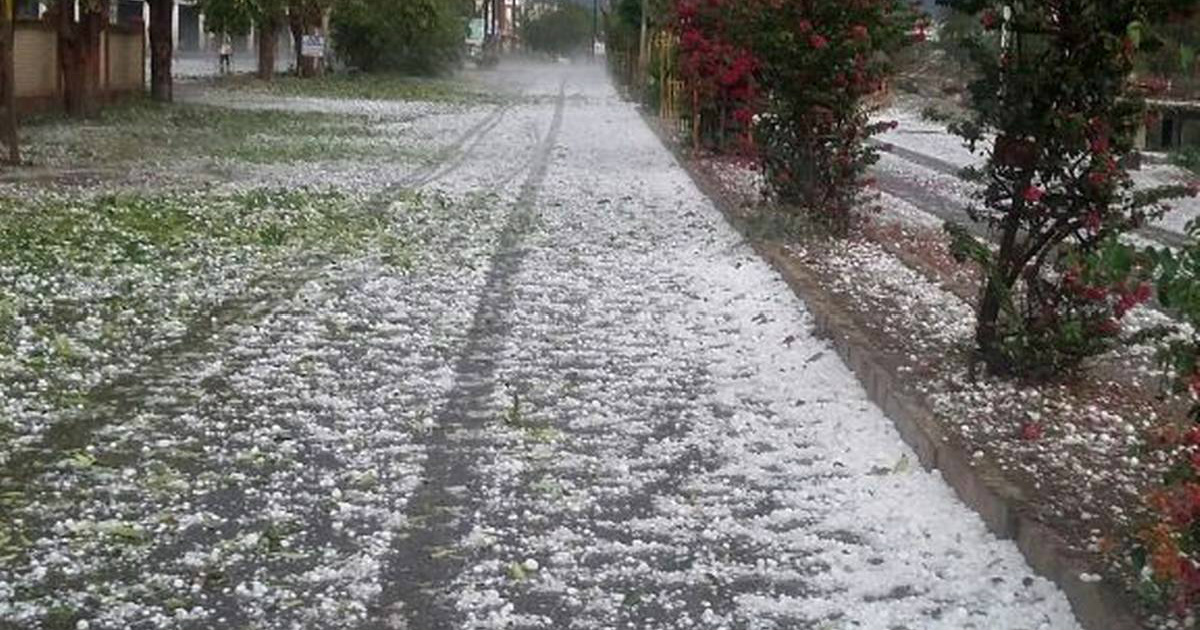 hailstorm in Jharkhand
