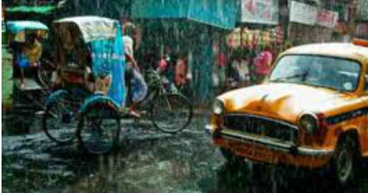 rain in kolkata