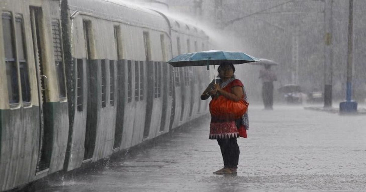 Rain in south India
