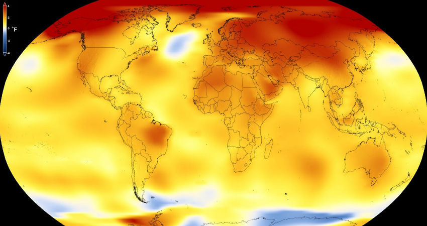 warmest year on record