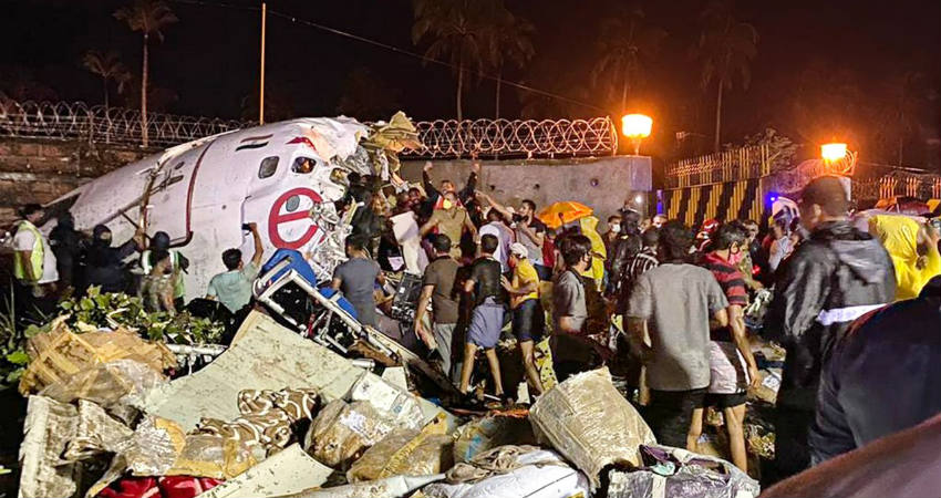 Air India Express flight skidded