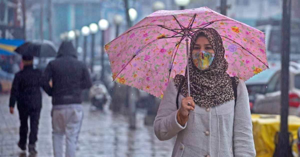 Rain in Kashmir