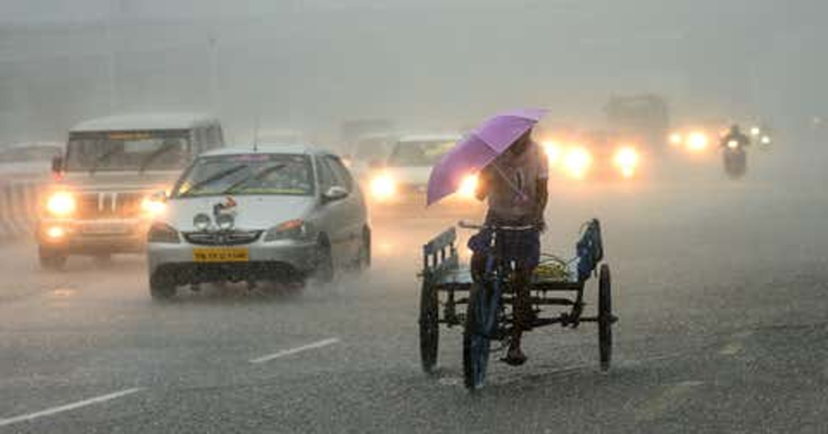 Rain in South India