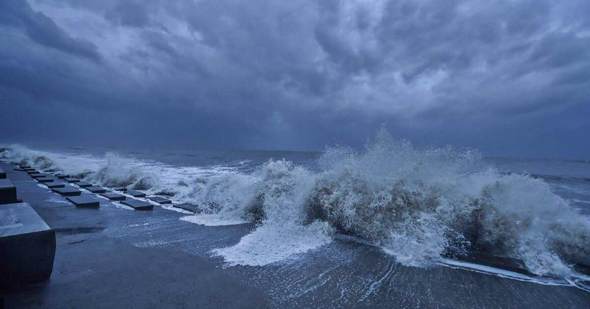 Cyclone in Bay of Bengal FB