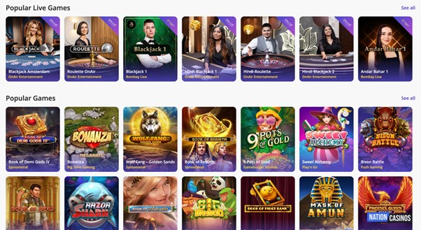 What Casino Games are Popular in India