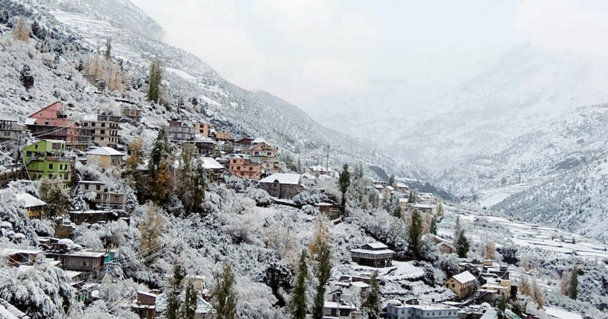 Snow in Uttarakhand