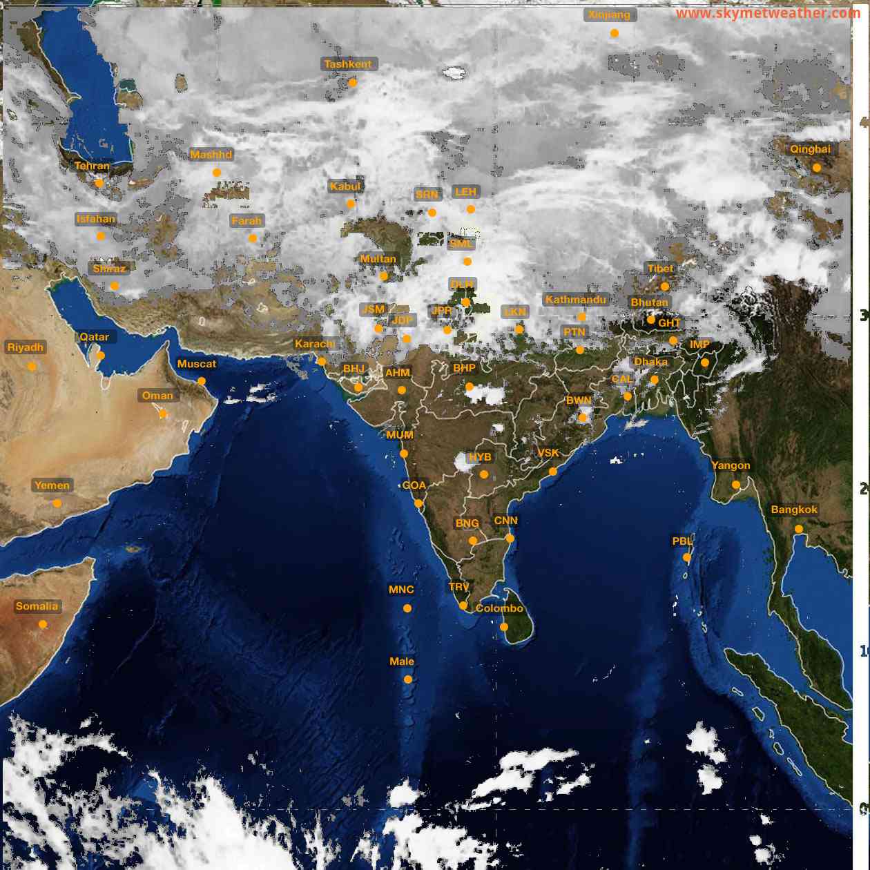 <b style='padding-left:57px;'>08:00</b><br>Satellite Images of India <br>for 27 February 2024